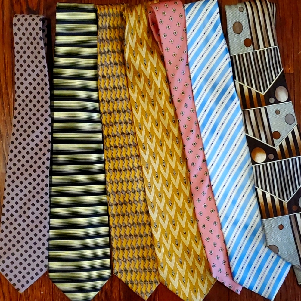 Bundle of Beautiful mens silk ties